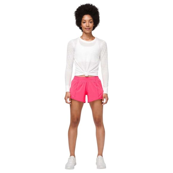 Lululemon Hotty Hot Short Low-Rise 4" *Heartthrob - Picture 5 of 9